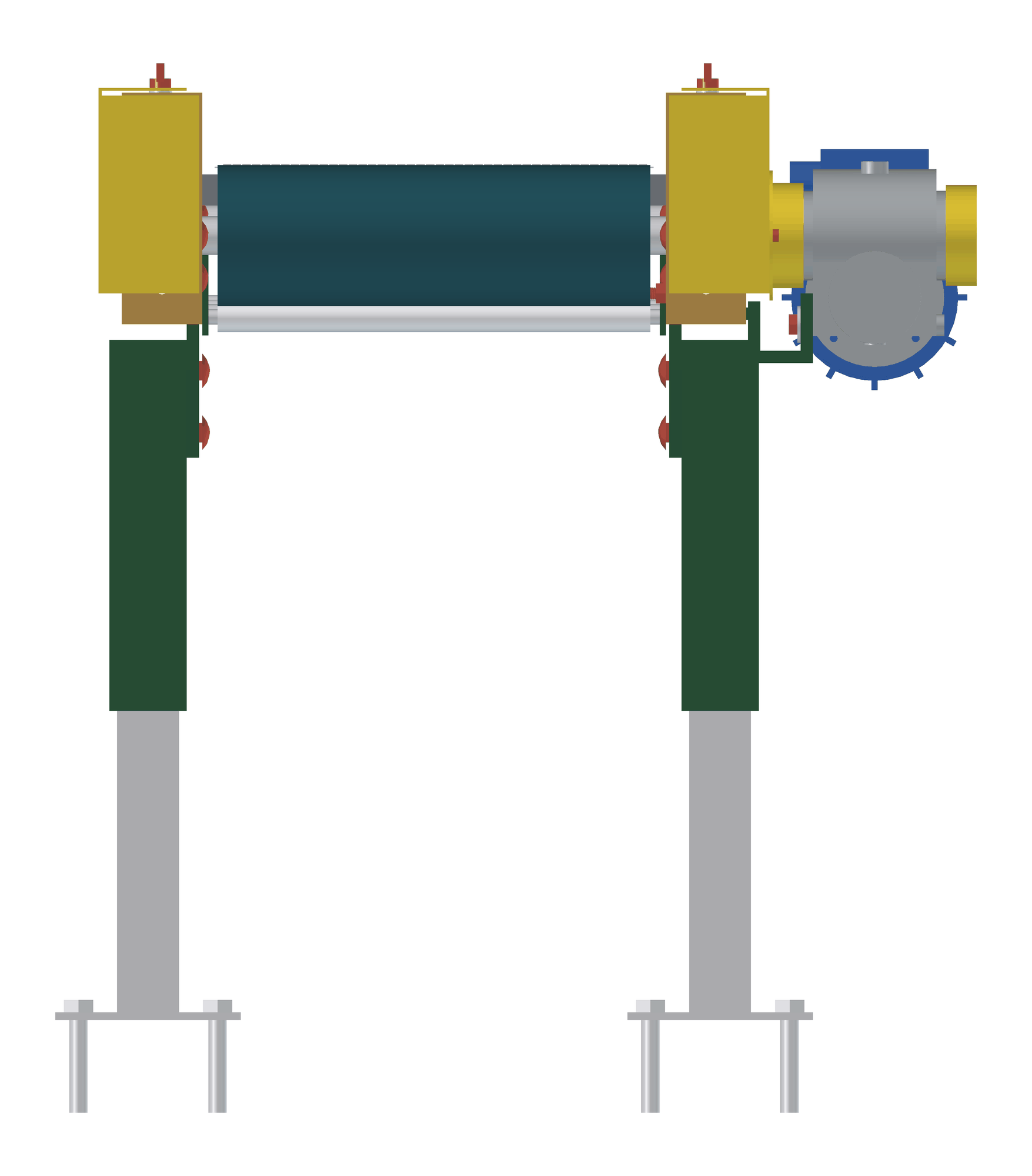 GO-3000 — Frontal / testera
