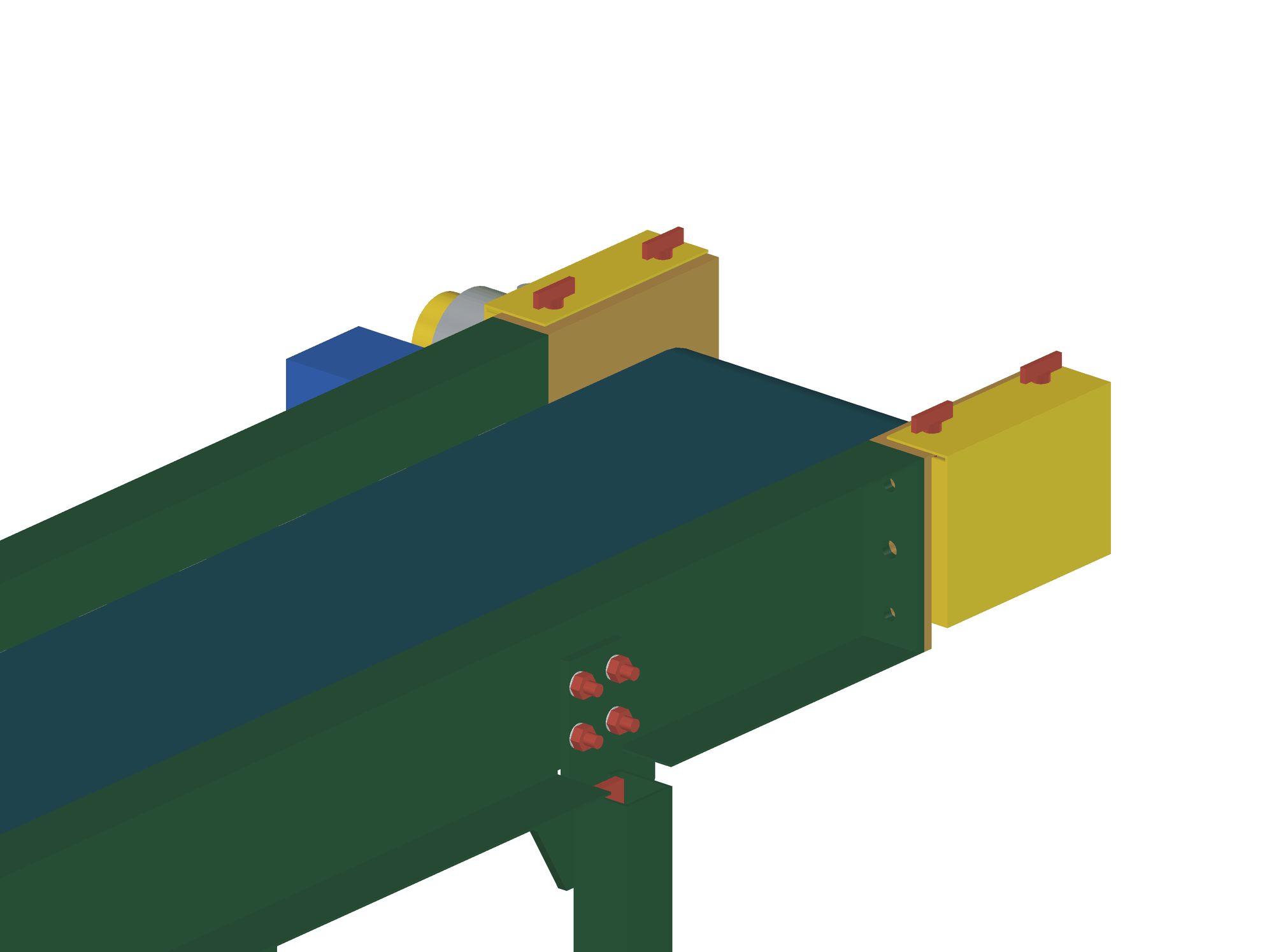 GO-3000 — Detalle de accionamiento